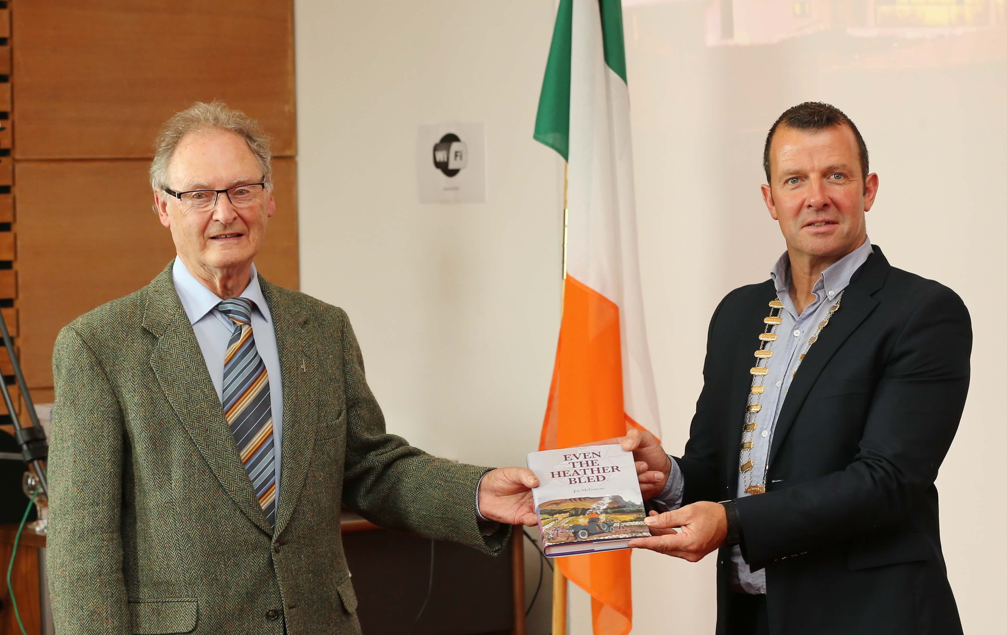 New publication by Joe McGowan launched at County Hall